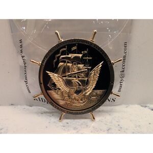 US‎ Navy Challenge Coin 238th Anniversary Ball Ships Wheel